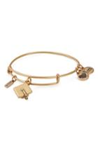 Women's Alex And Ani Graduation Cap 2018 Adjustable Wire Bangle