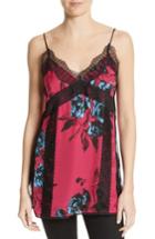 Women's Mcq Alexander Mcqueen Lace Trim Decon Slip Top Us / 36 It - Pink