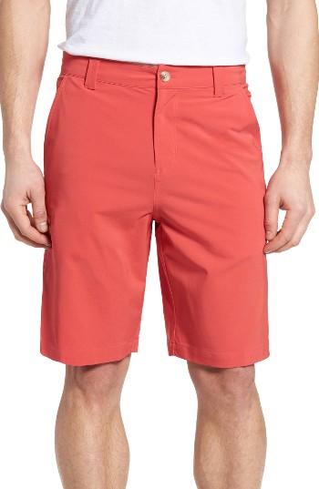 Men's Columbia Pfg Grander Marlin Ii Shorts - Red