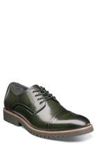 Men's Stacy Adams Barcliff Cap Toe Derby .5 M - Green