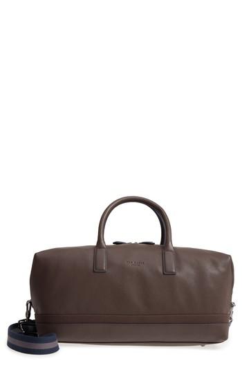 Men's Ted Baker London Mylow Duffel Bag - Brown