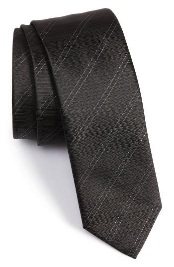 Men's Boss Double Pinstripe Silk Tie