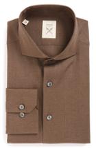Men's Strong Suit 'espirit' Trim Fit Solid Dress Shirt