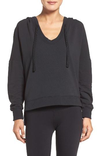 Women's Alo Fluid Hoodie - Black