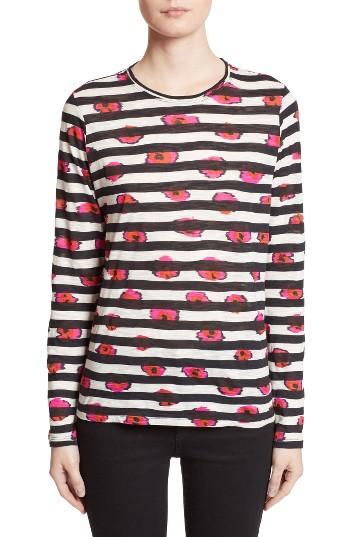 Women's Proenza Schouler Print Tissue Jersey Tee - Pink