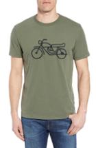 Men's French Connection Motorcycle Crewneck T-shirt, Size - Green