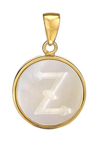 Women's Asha Mother-of-pearl Initial Charm