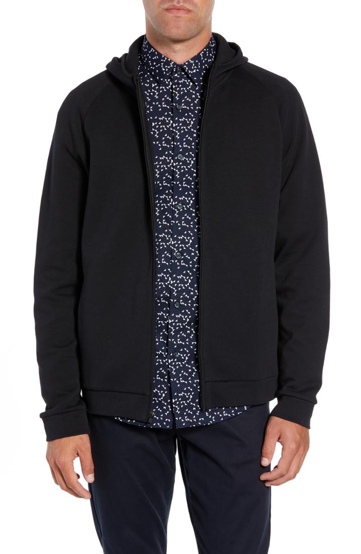Men's Calibrate Seamed Zip Hoodie - Black