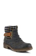 Women's Spring Step Citrine Bootie .5us / 39eu - Blue