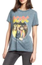 Women's Mimi Chica Ac/dc Highway To Hell Tee - Blue