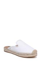 Women's Sam Edelman Kerry Espadrille Mule .5 M - White