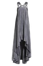 Women's Milly Sawyer High/low Linen Blend Dress