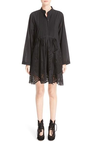 Women's Chloe Pineapple Lace Cotton Dress
