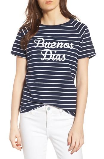 Women's South Parade Jackie - Buenos Dias Tee - White