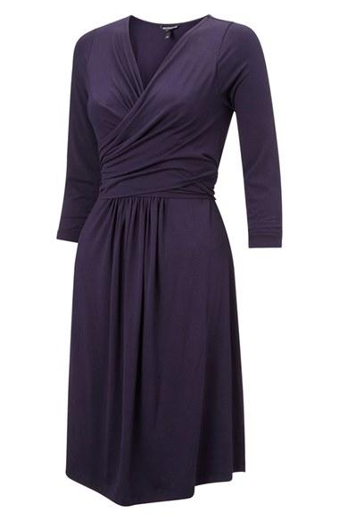 Women's Isabella Oliver 'avebury' Nursing Wrap Maternity Dress - Blue