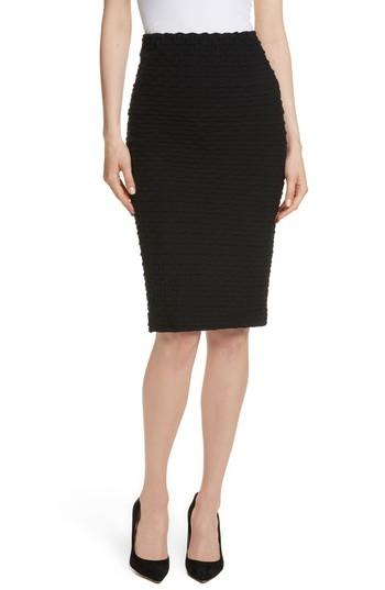 Women's Tracy Reese Textured Tube Skirt - Black