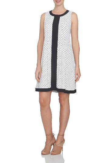 Women's Cece Stencil Foulard Shift Dress