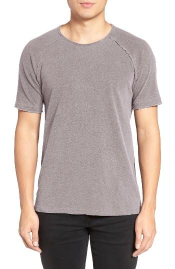 Men's Velvet By Graham & Spencer Moran Cotton & Linen T-shirt, Size - Green