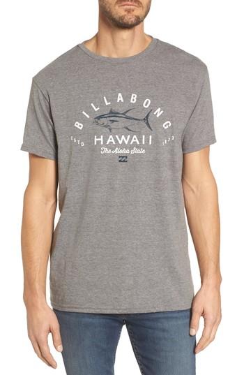 Men's Billabong Tuner Hi Graphic T-shirt, Size - Grey