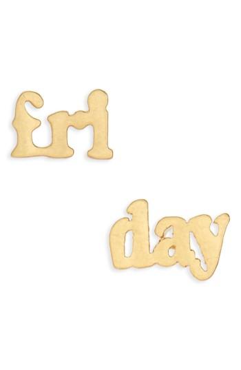 Women's Madewell Friday Stud Earrings