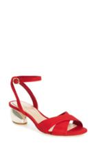 Women's Imagine By Vince Camuto Leven Sandal M - Red