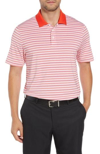 Men's Cutter & Buck Murray Stripe Drytec Polo