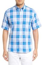 Men's Tailorbyrd Balsam Fit Short Sleeve Plaid Sport Shirt