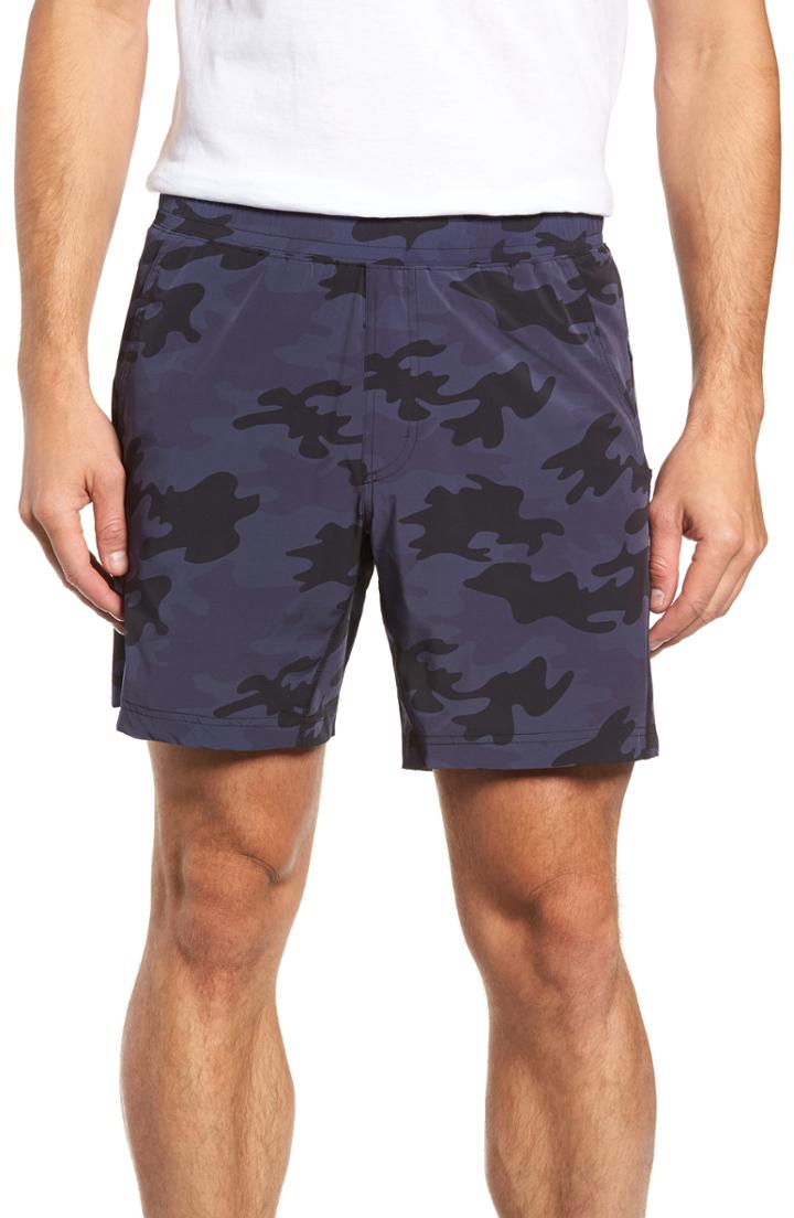 Men's Rhone Mako Training Shorts, Size - Blue