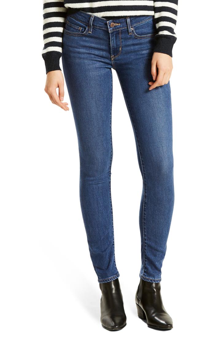 Women's Levi's 711(tm) Ankle Skinny Jeans X 30 - Blue