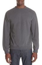Men's A.p.c. Roman Crewneck Sweatshirt - Grey