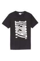 Men's Lacoste Vertical Graphic T-shirt (s) - Black