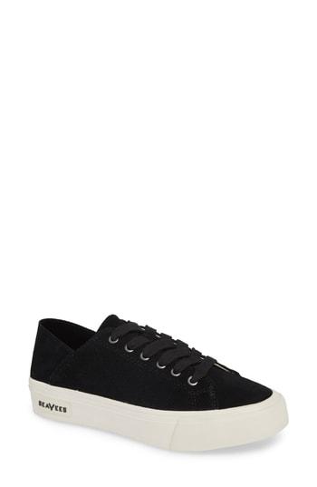 Women's Seavees Sausalito Sneaker .5 M - Black