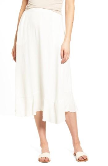Women's Hinge Ruffle Hem Skirt