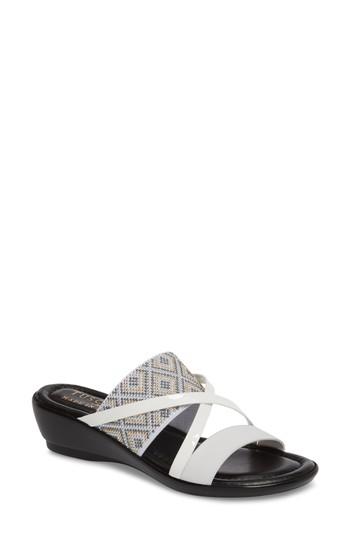 Women's Tuscany By Easy Street Palazzo Sandal N - White