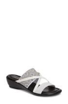 Women's Tuscany By Easy Street Palazzo Sandal N - White