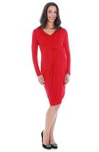 Women's Everly Grey 'sloan' Maternity/nursing Dress - Red