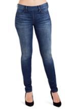 Women's True Religion Brand Jeans Jennie Runway Curvy Skinny Jeans, Size - Blue