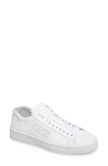 Women's Kenzo Tennix Logo Sneakers Us / 36eu - White