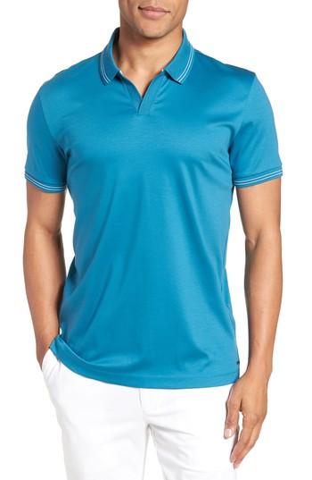 Men's Boss Parlay Johnny Polo Shirt - Blue