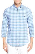 Men's Vineyard Vines Little Fort Tucker Classic Fit Check Sport Shirt - Blue