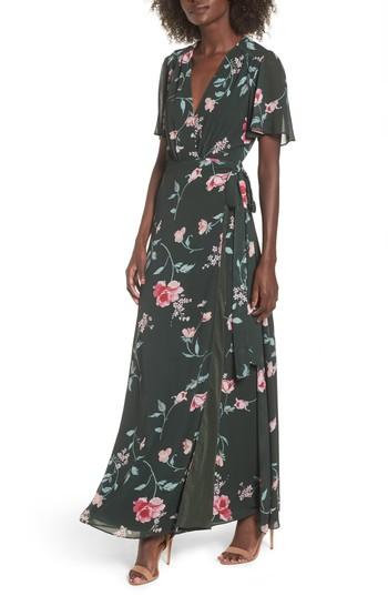Women's Privacy Please Plaza Kimono Maxi Dress - Black