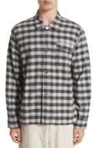 Men's Our Legacy Buffalo Check Flannel Sport Shirt