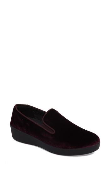 Women's Fitflop Superskate Slip-on Sneaker M - Purple