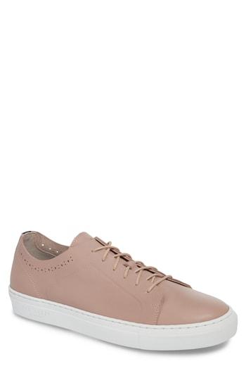 Men's Ted Baker London Nowull Brogued Sneaker M - Pink