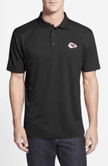 Men's Cutter & Buck Kansas City Chiefs - Genre Drytec Moisture Wicking Polo