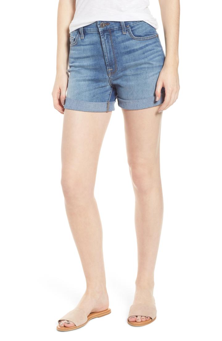 Women's Jen7 Roll Up Denim Shorts