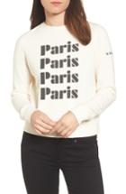Women's Rebecca Minkoff Paris Sweatshirt, Size - Ivory