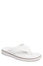 Men's Calvin Klein Deano Flip Flop .5 M - White