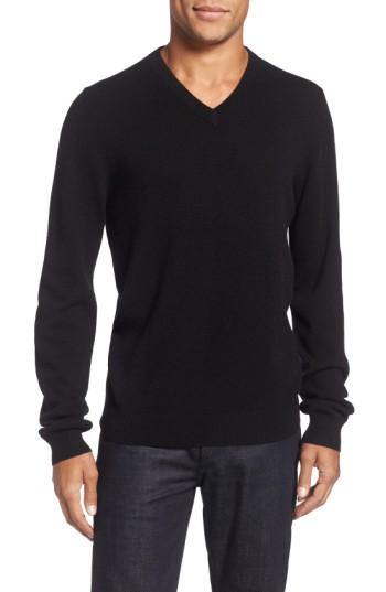 Men's Nordstrom Men's Shop Cashmere V-neck Sweater