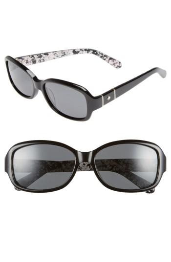 Women's Kate Spade New York Cheyenne 55mm Polarized Sunglasses -
